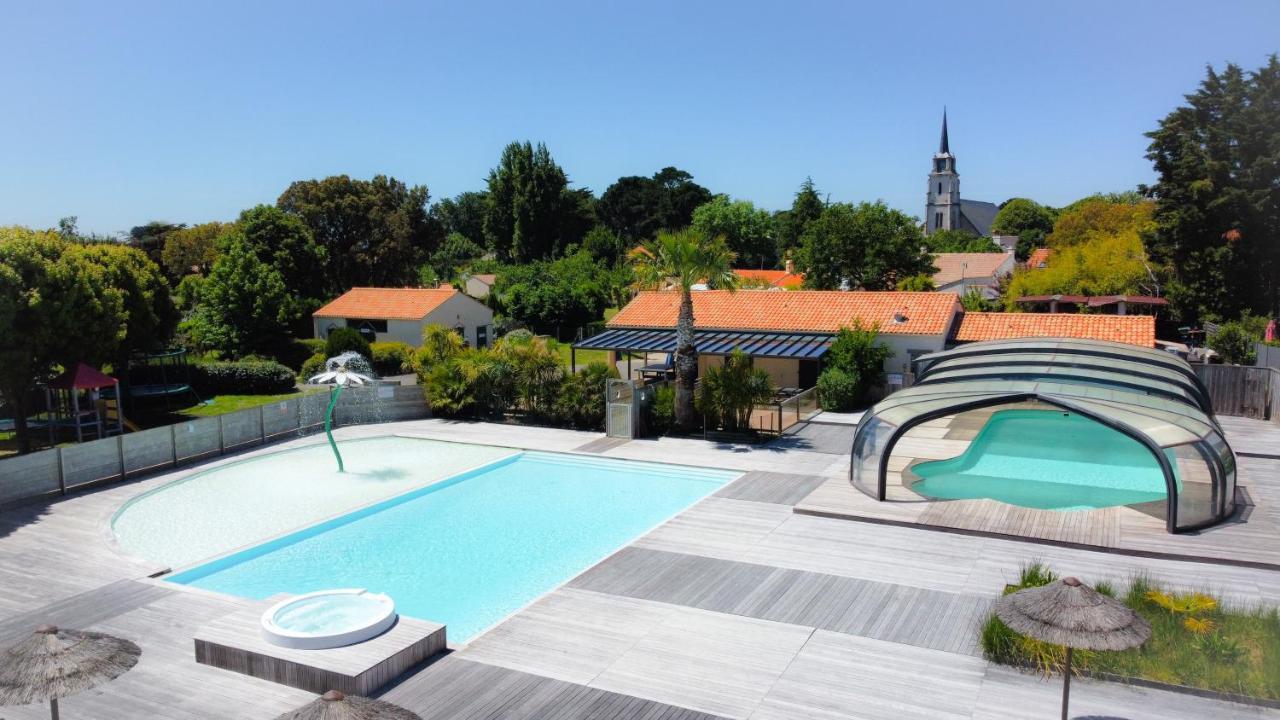 Camping Le Village De La Mer Les Moutiers Екстер'єр фото